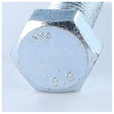 1 x Bolt Partial Thread Hexagonal Head M14X45 Class 8.8 Zinc Plated