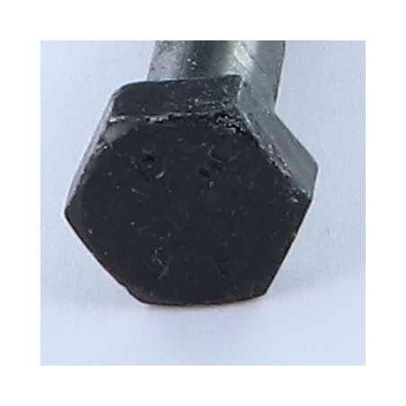 1 x Bolt Partial Thread Hexagonal Head M8X35 Thread Length: 15 Class 8.8 Black Zinc Plated