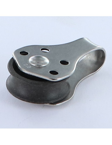 1 x PULLEY SIMPLE Of 25 Stainless Steel A2 ROPE...