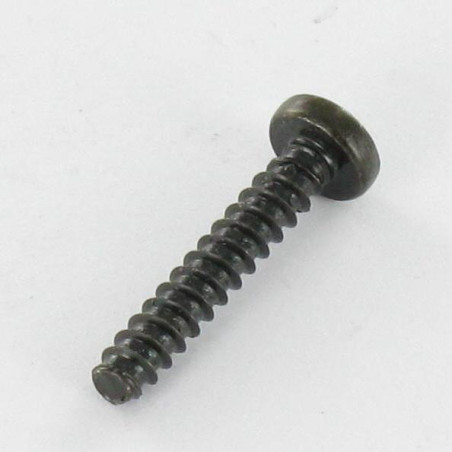 1 x Thread Rolling Screw wide domed head Pozi 2.9X8 Black Zinc Plated Without Point