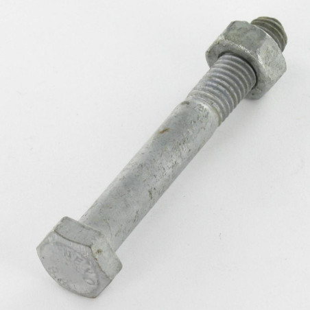 1 x Bolt With Nut Hexagonal Head M8X50 Class 8.8 Hot Dip Galvanized