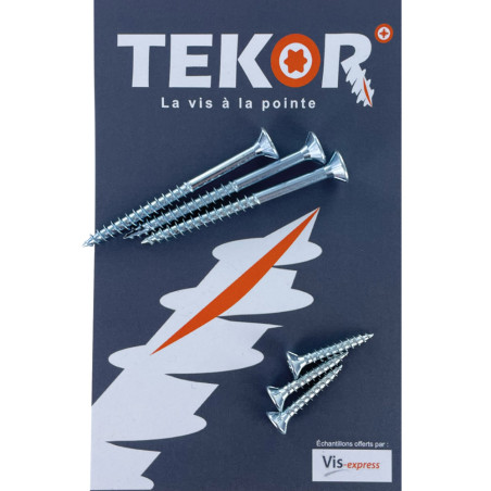 1 x Small Bag SAMPLES Chipboard Screw Tekor