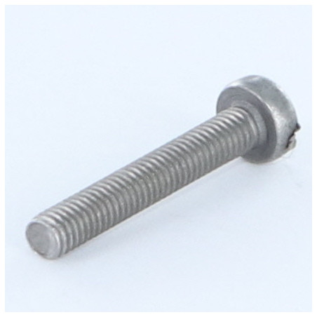 1 x Machine Screw Pan Head Slotted M3X8 Steel micro screw