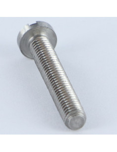 Machine Screw wide domed head Slotted M2.5X40 Steel micro...