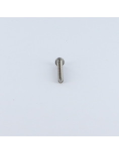 Machine Screw wide domed head Slotted M2.5X40 Steel micro... 2