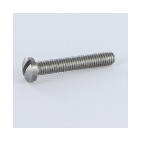 1 x Machine Screw wide domed head Slotted M2.5X40 Steel micro screw