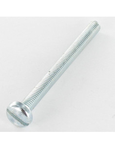 Machine Screw Large Pan Head Slotted M2X4 Zinc Plated...