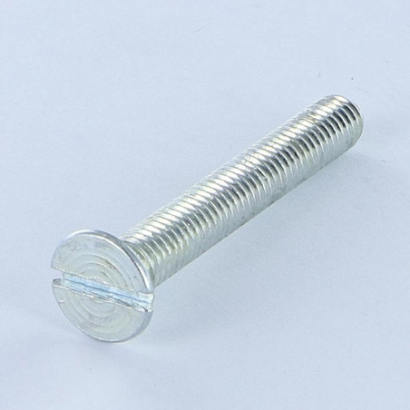 1 x Machine Screw Countersunk Head Slotted M2.5X3 Steel micro screw