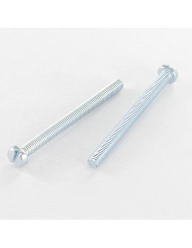 1 x Machine Screw Pan Head Slotted M2.5X5 Zinc...