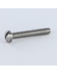 Machine Screw wide domed head Slotted M2.5X2.5 Zinc... 2