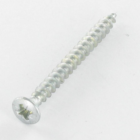 1 x Savis Chipsboard Screw Pan Countersunk Head Pozi 4X25 Zinc Plated