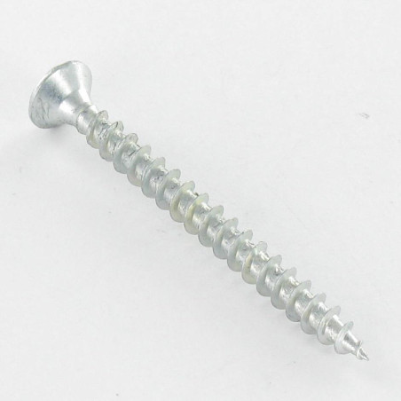 1 x Chipboard Screw Pan Countersunk Head Pozi 4X25 Zinc Plated