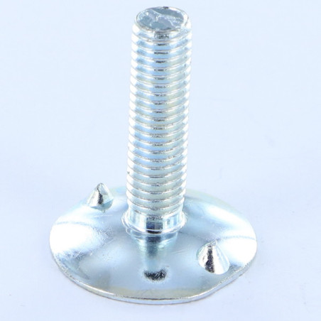 1 x Machine Screw Countersunk Head M8X30 Thread Length: 20 2 NICOTS Zinc Plated Class 6.8