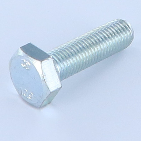 1 x Machine Screw Hexagonal Head M10X35 Class 10.9 Full Thread Fine Thread Pitch 125 Zinc Plated