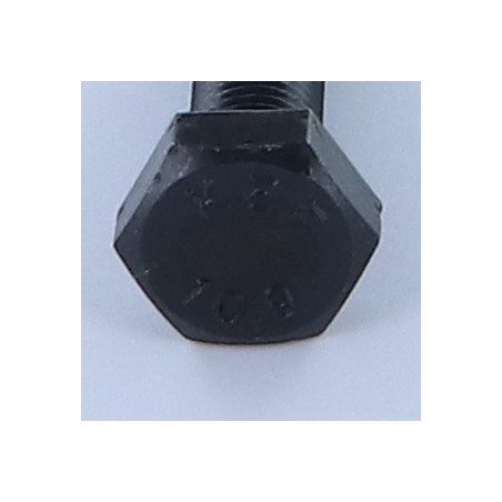 1 x Machine Screw Hexagonal Head M10X50 Class 10.9 Full Thread Fine Thread Pitch 125 Steel