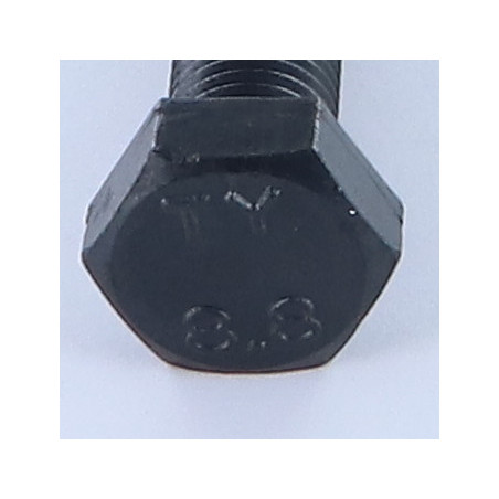 1 x Machine Screw Hexagonal Head M12X60 Full Thread Class 8.8 Fine Thread Pitch 150 Steel