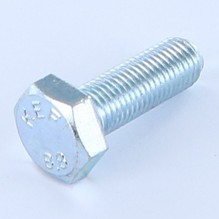 1 x Machine Screw Hexagonal Head M12X25 Full Thread Class 8.8 Fine Thread Pitch 125 Zinc Plated