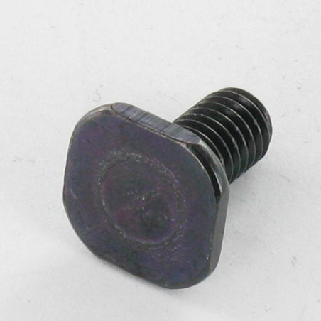 1 x Machine Screw Square Head M6X12 12X12X2 Black Zinc Plated