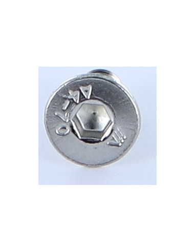 1 x Machine Screw Flat Head Hexagon Recess...