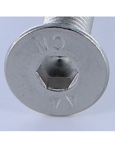1 x Machine Screw Flat Head Hexagon Recess...