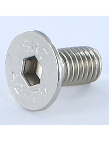 1 x Machine Screw Stainless Steel A2 Flat Head...