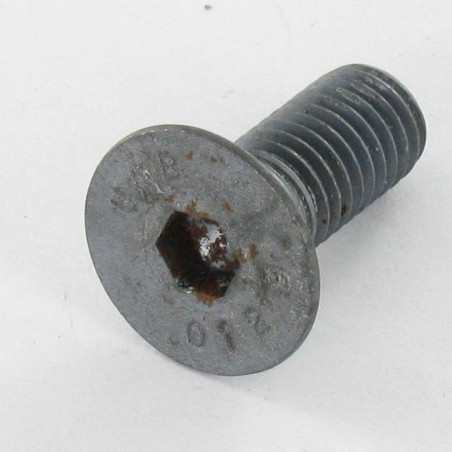 1 x Machine Screw Flat Head Hexagon Recess M8X40 Class 12.9 Hexagon Socket 5 Steel