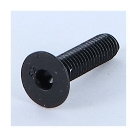 1 x Machine Screw Stainless Steel A2 Flat Head Hexagon Recess Hexagon Socket 3 M5X20 Black Full Thread
