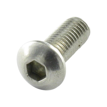 1 x Machine Screw Hex Socket Pan Head Cap M3X8 Full Thread Hexagon Socket 2 Stainless Steel A4 micro screw