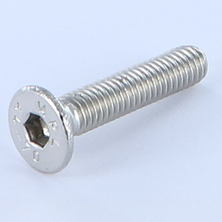 1 x Machine Screw Flat Head Hexagon Recess Hexagon Socket 5 M8X35 Full Thread Stainless Steel A4