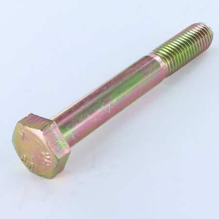 1 x Bolt Partial Thread Hexagonal Head M10X70 Class 8.8 Yellow Zinc