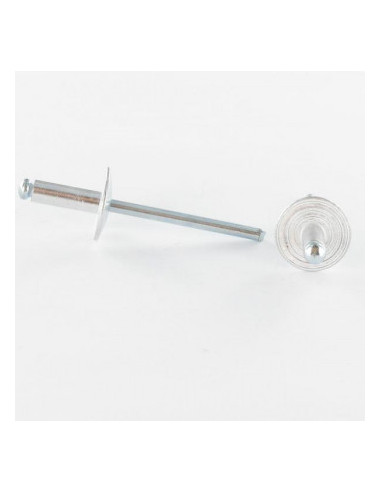 1 x Rivet Aluminum Steel rod 5X16 Head EXTRA Large
