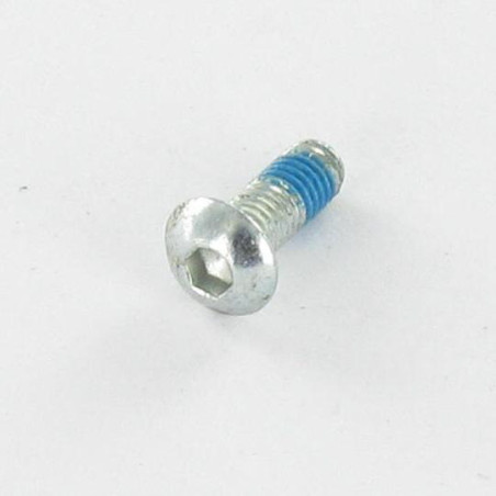 1 x Machine Screw Hex Socket Pan Head Cap M8X55 Class 10.9 Hexagon Socket 5 Zinc Plated + Patch Nylon