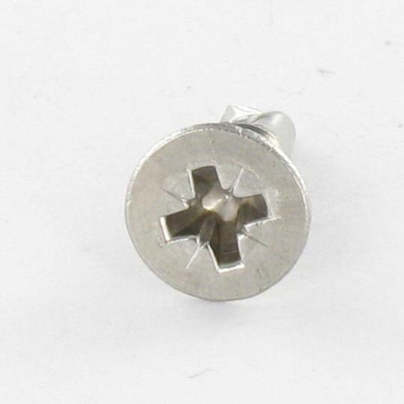 1 x Self Drilling Stainless Steel A2 Countersunk Head Pozi 4.8X38