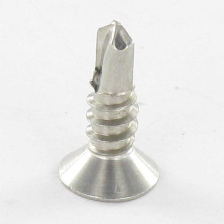 1 x Self Drilling Stainless Steel A2 Countersunk Head Pozi 3.5X25