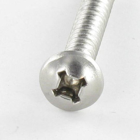 1 x Self Drilling Pan Head Square Head Phillips 4.2X16 SQ2+PH2 Stainless Steel A2