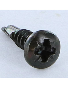 Self Drilling Stainless Steel A2 Black Cylindrical Button...