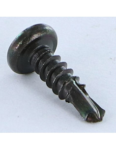 Self Drilling Stainless Steel A2 Black Cylindrical Button... 2