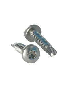 Self Drilling wide domed head 4.8X70 T25 Stainless Steel A2