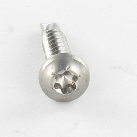 1 x Self Drilling Cylindrical Button Head T25 4.8X50 Stainless Steel A2