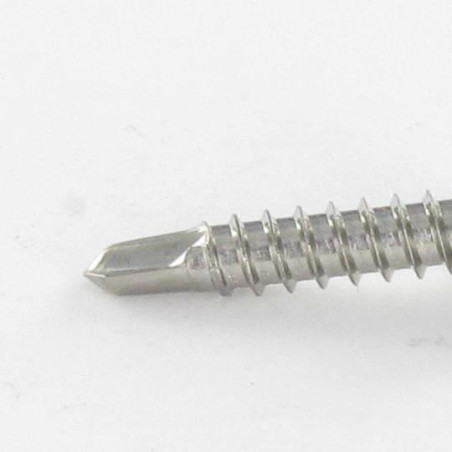 1 x Self Drilling Cylindrical Button Head T25 4.8X19 Stainless Steel A2