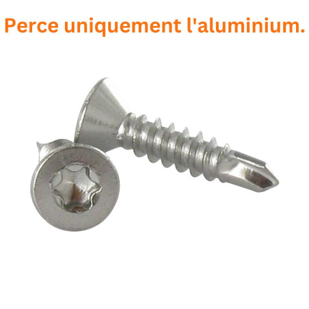 1 x Self Drilling Stainless Steel A2 Countersunk Head 4.8X75 T25