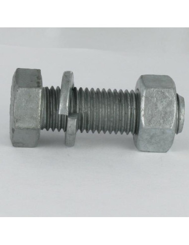 1 x Bolt With Nut Hexagonal Head 5/8X 2 1/4"...