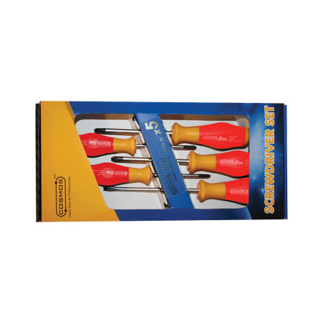 1 x Set of 5 Screwdriver Linch Pin electrician