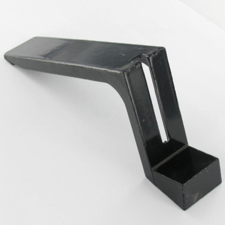 1 x SUPPORT PLATE FUNERAL Black Zinc Plated 175X210