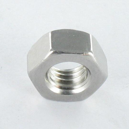 1 x Hexagonal nut M42 Stainless Steel A2 + Wax Lubricated