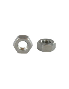 Nut Hexagon M16 Stainless Steel A2 + Wax Lubricated