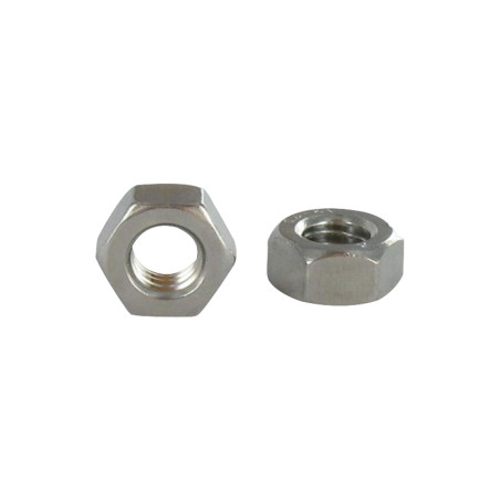 1 x Nut Hexagon M6 Stainless Steel A2 + Wax Lubricated