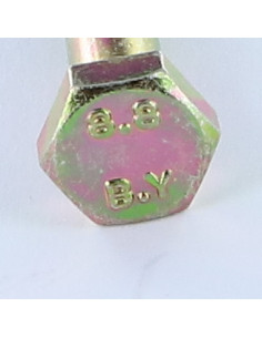 Bolt Partial Thread Hexagonal Head M6X40 Class 8.8 Yellow... 2