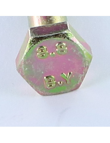 1 x Bolt Partial Thread Hexagonal Head M6X40...