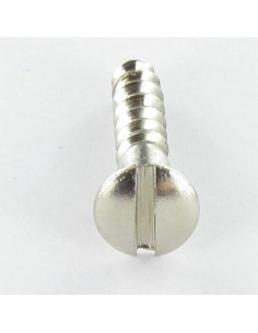 Wood Screw Chrome Plated Brass Pan Countersunk Head... 2